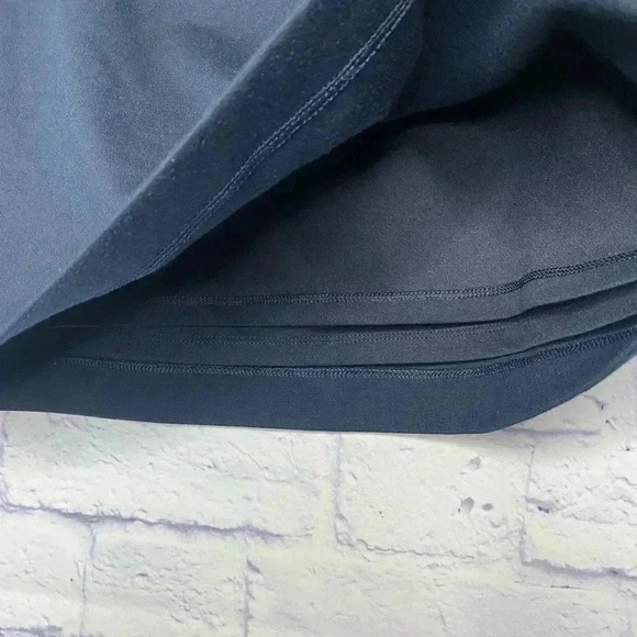 Banana Republic Navy Blue Stretch Casual Lined Skirt - Picture 5 of 6